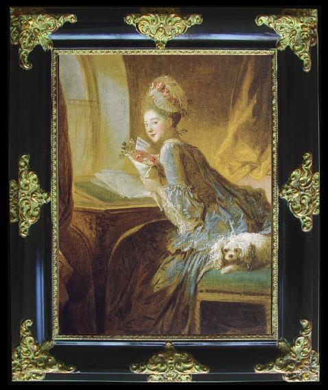 framed  Jean-Honore Fragonard Recreation by our Gallery, Ta119